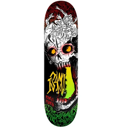 Powell Peralta 8 x 31.45 Isamu Yamamoto Skull — decomposed